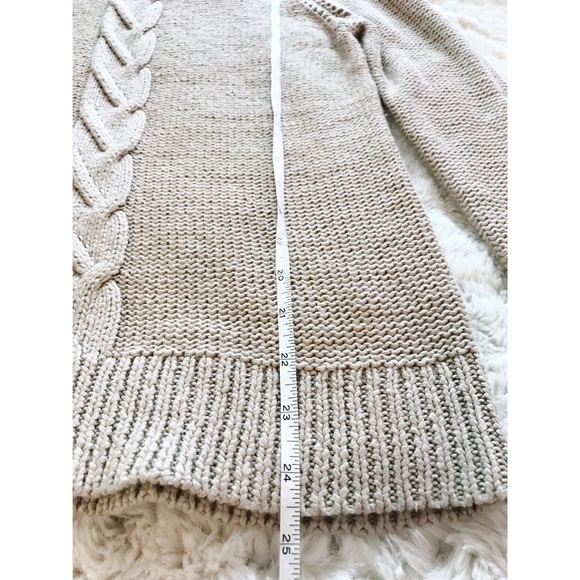 Moving sale GUC | Apt. 9 Small Beige Cardigan Sweater | Gorgeous Knit! - Picture 9 of 14